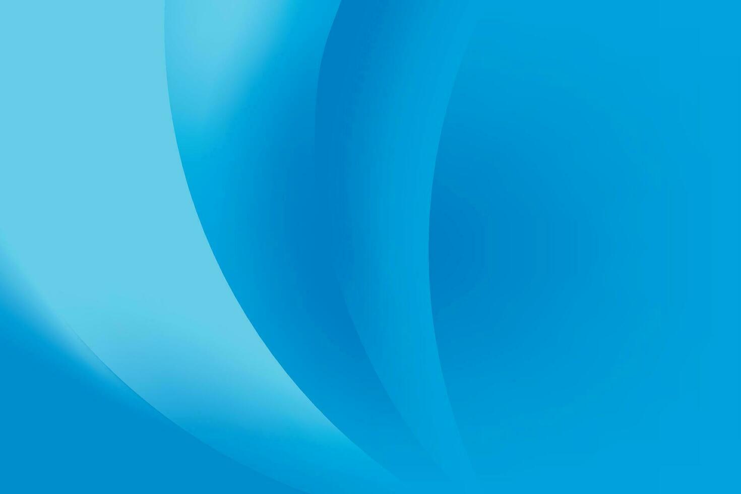 Abstract Stylish Blue Wavy Background vector