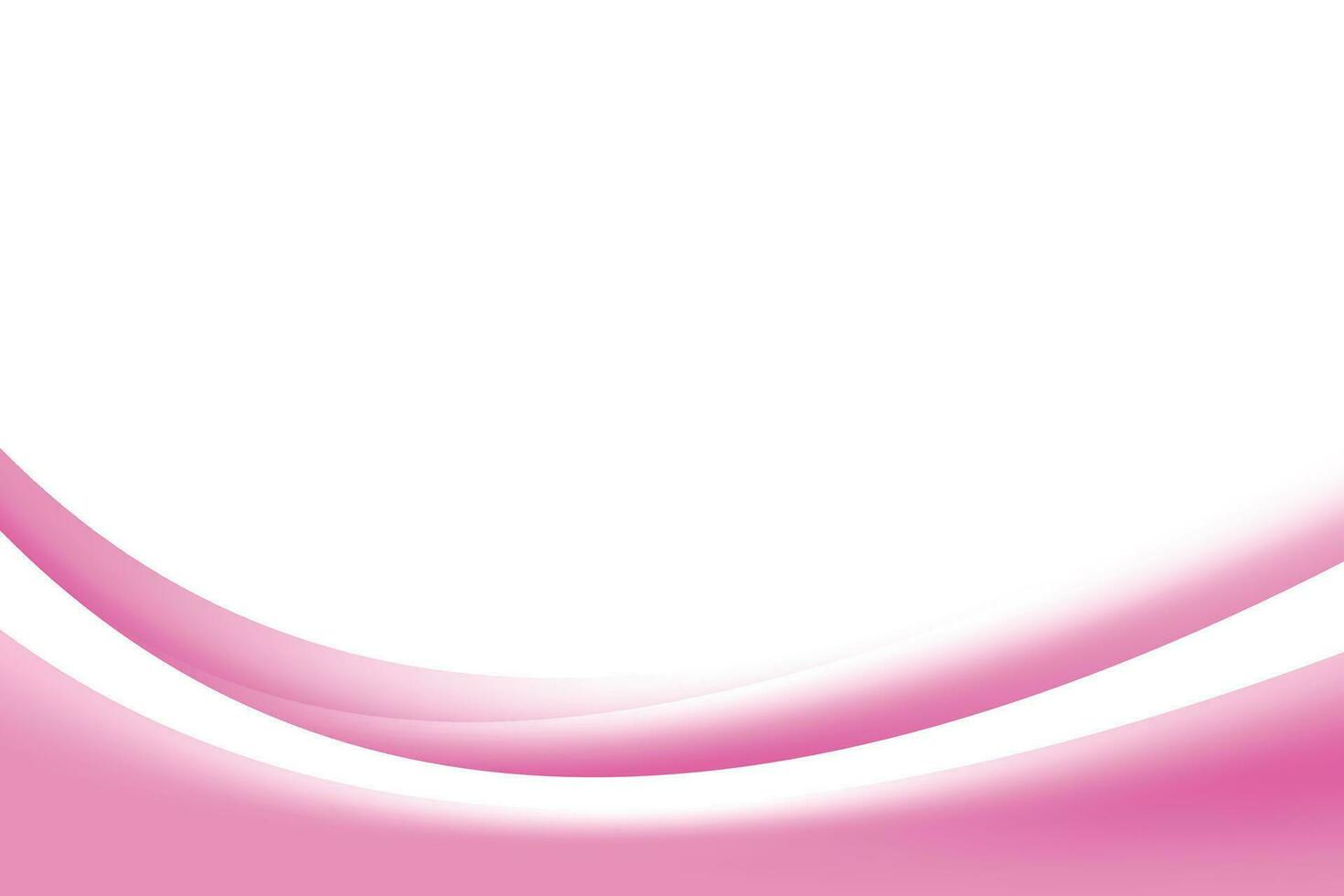 Abstract Smooth Pink Curvy Background vector