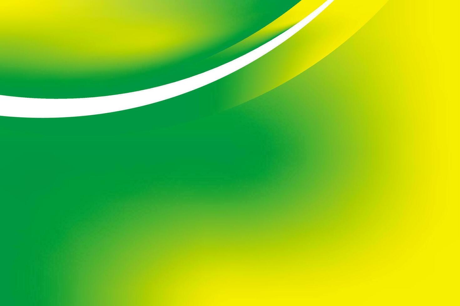 Abstract Smooth Natural Green Yellow Background vector