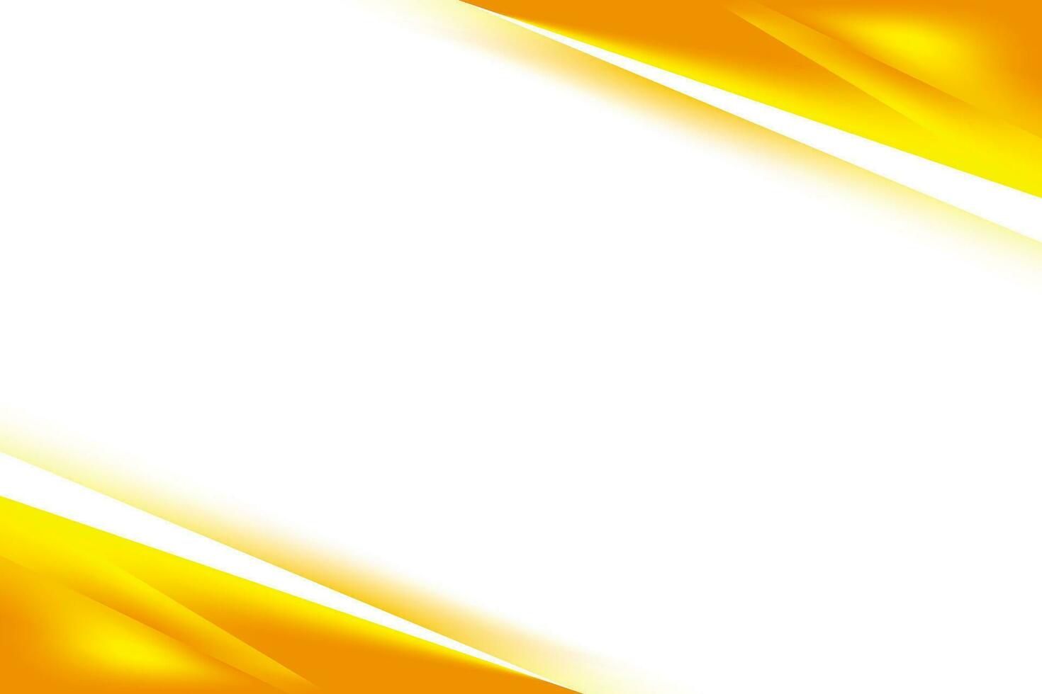 Abstract Smooth Yellow Corner Background vector