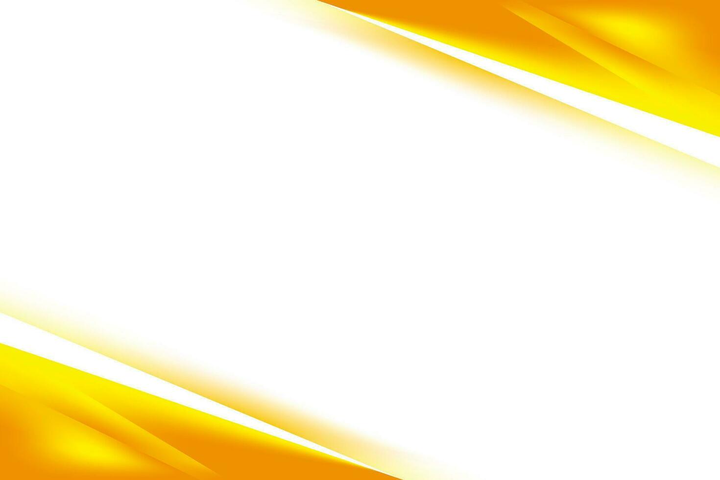 Abstract Smooth Yellow Corner Background vector