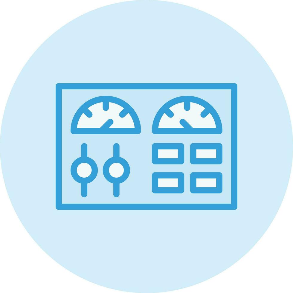 Control panel Vector Icon Design Illustration