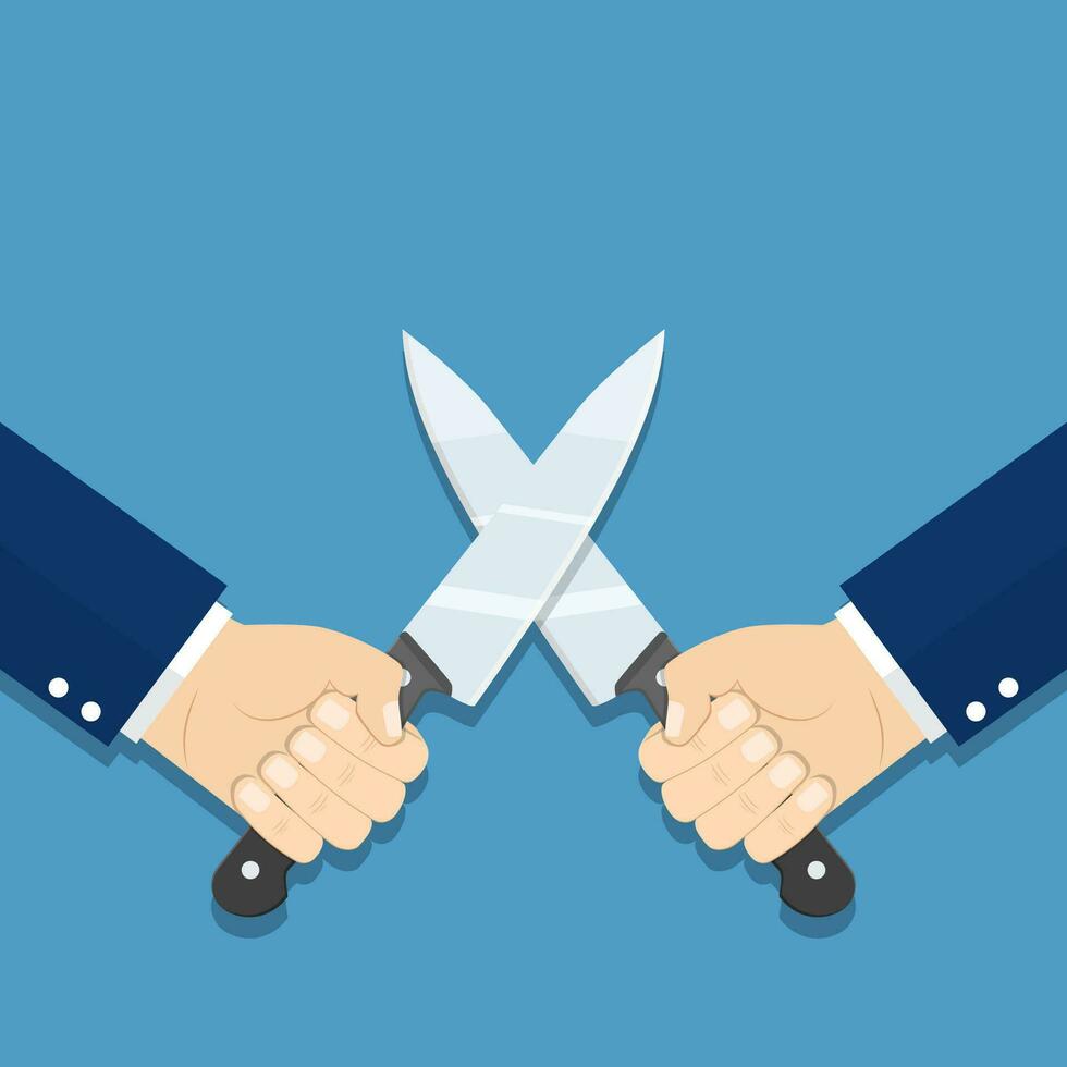 Business competition concept vector