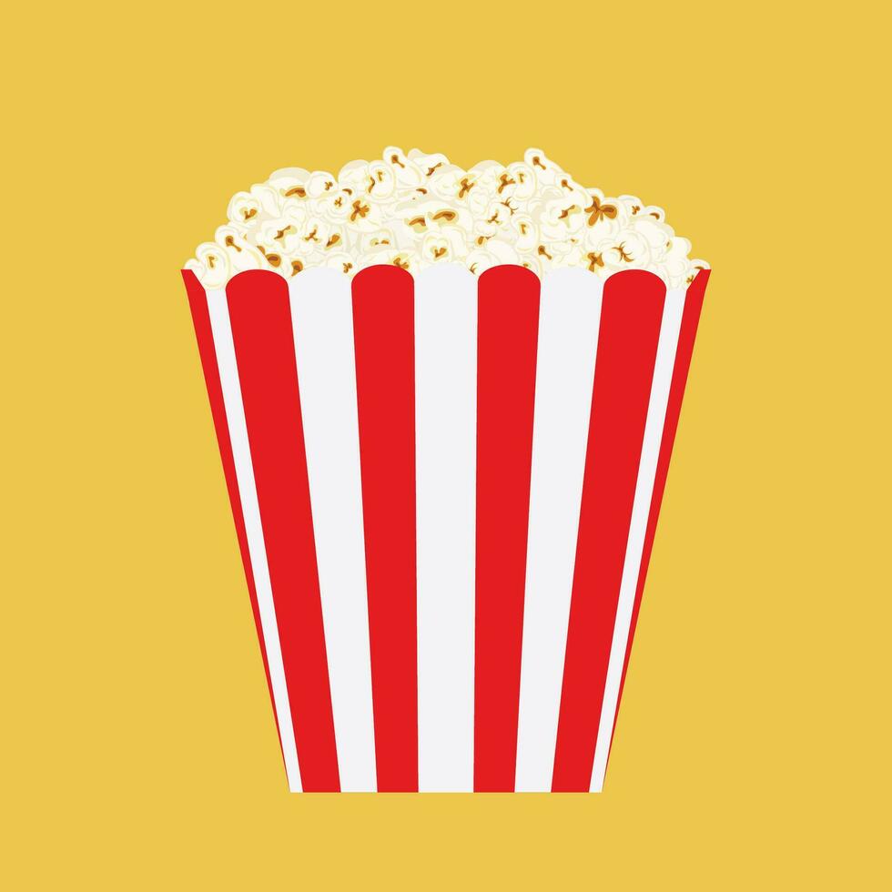 bag of popcorn vector