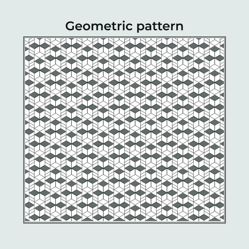 modelo sencillo geométrico antecedentes con elegante motivos vector