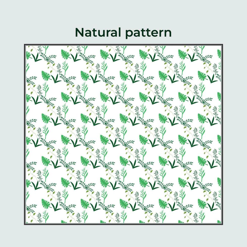 Free vector natural background with flowers and leaf