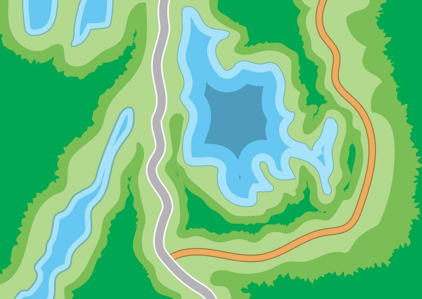 resumen genérico mapa vector