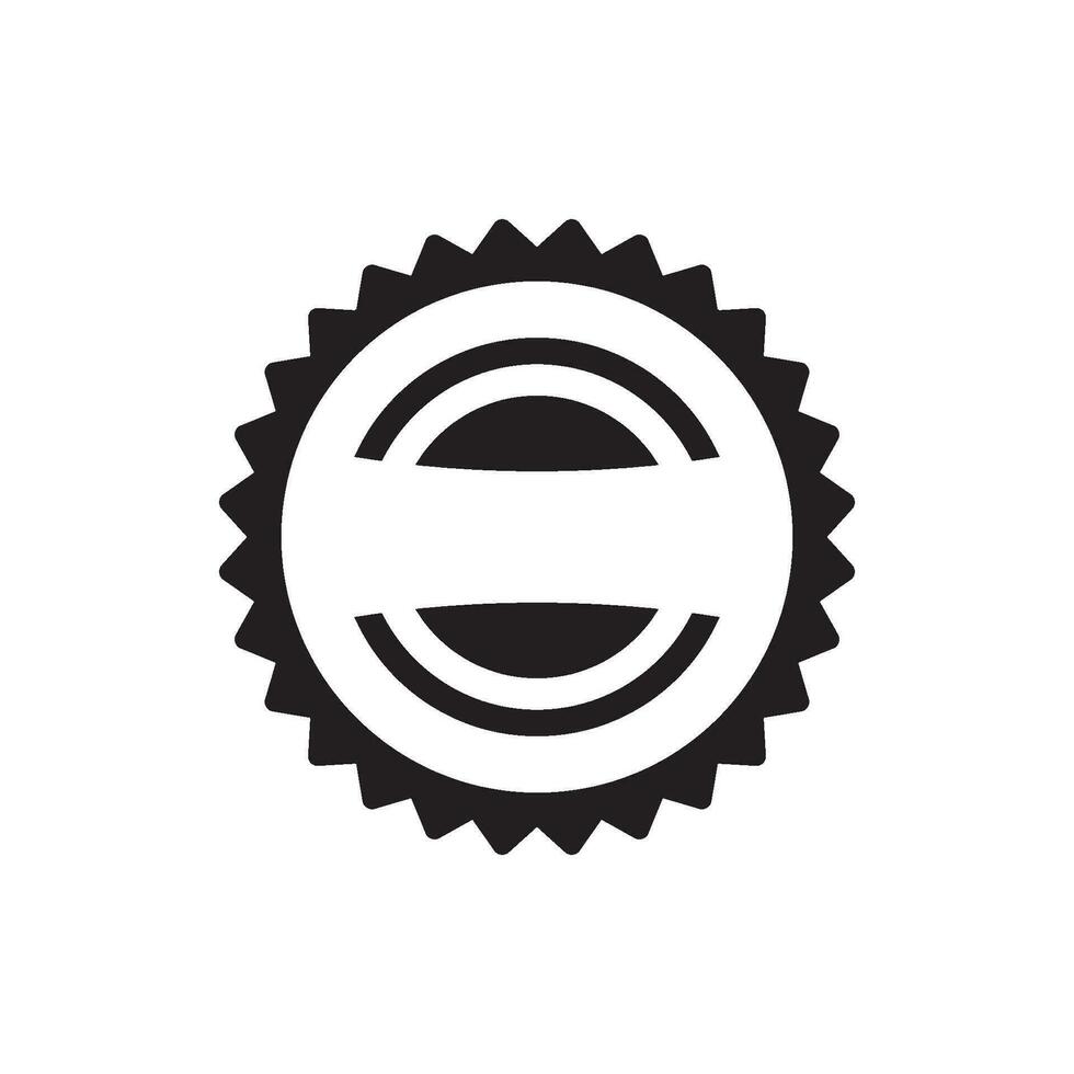 Circular frame logo icon, vector illustration design