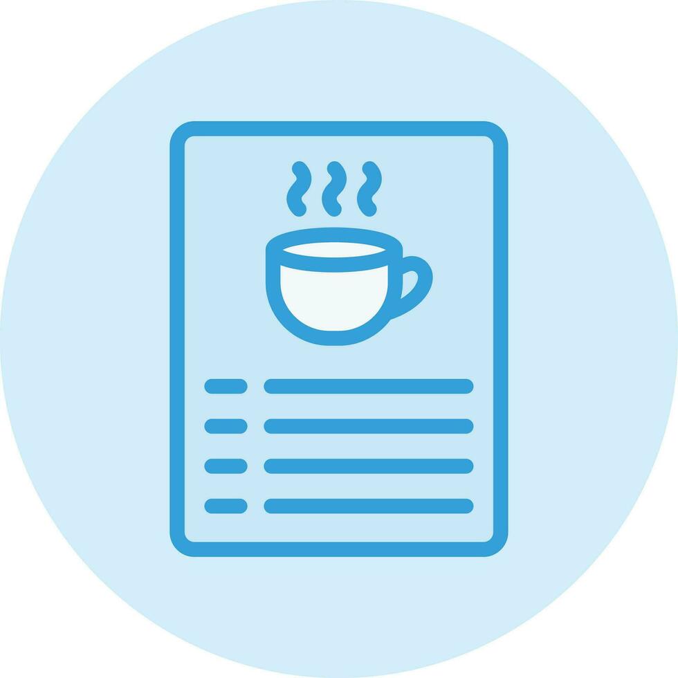 Menu Vector Icon Design Illustration