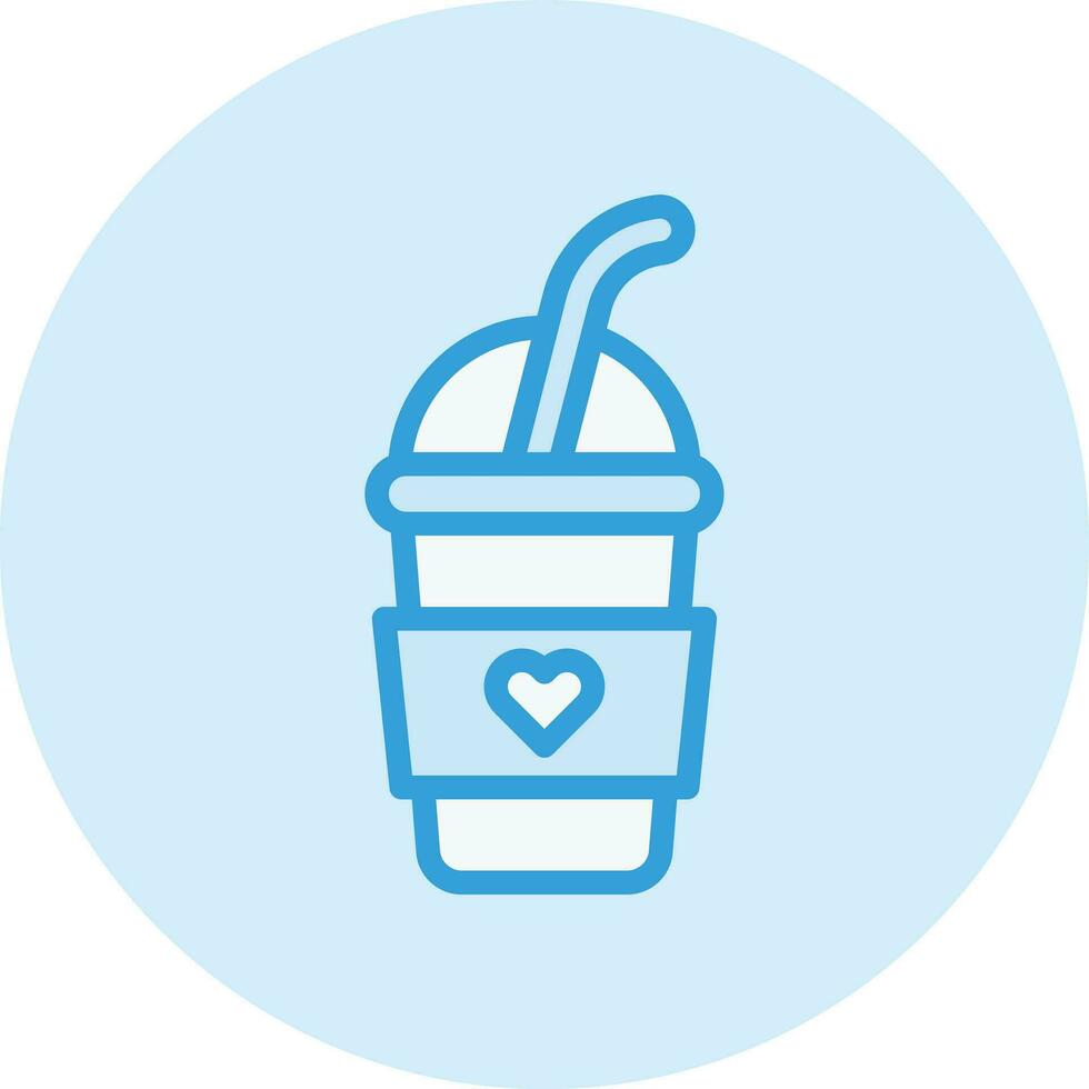 Smoothie Vector Icon Design Illustration