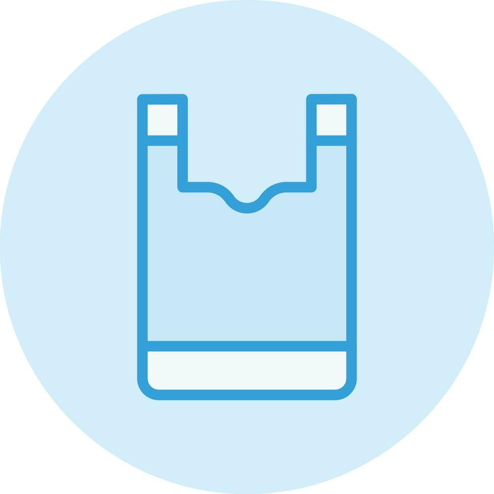 Plastic bag Vector Icon Design Illustration