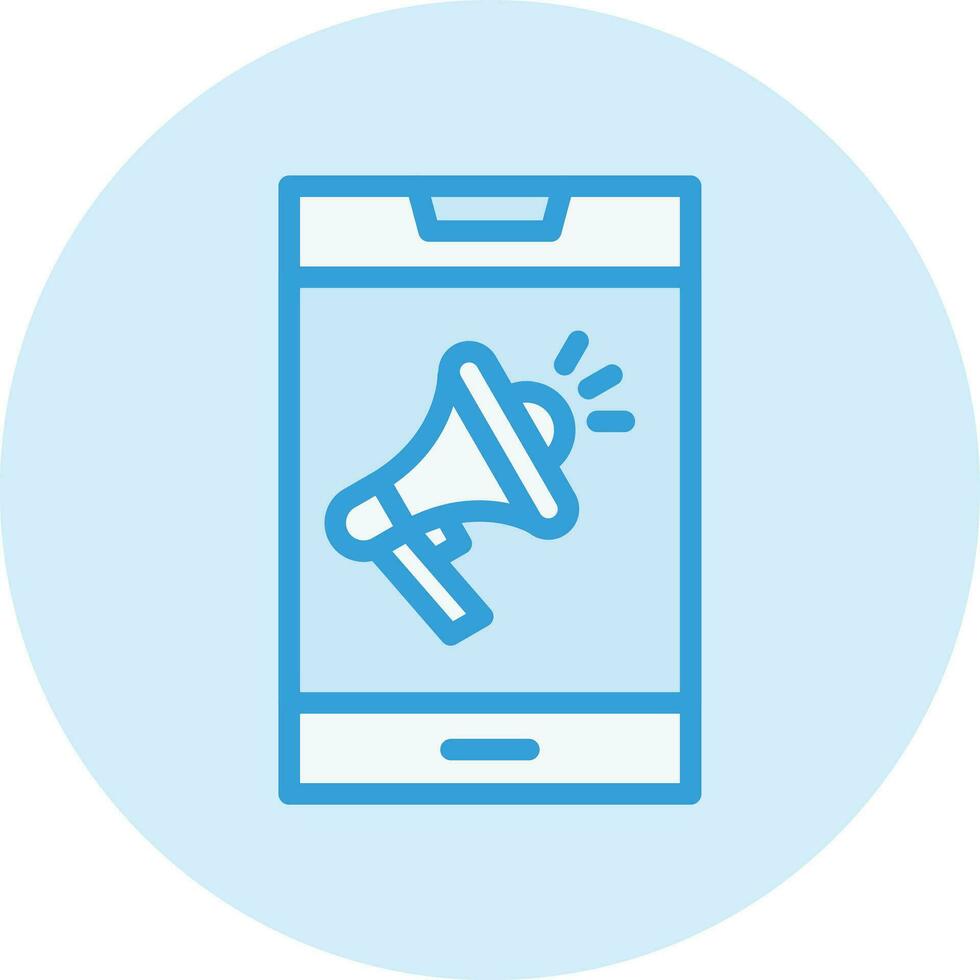 Mobile Marketing Vector Icon Design Illustration