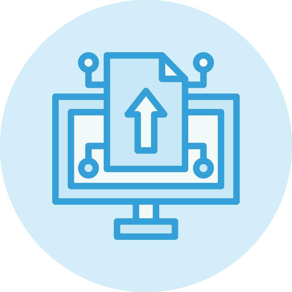 ilustración de diseño de icono de vector de intercambio de archivos