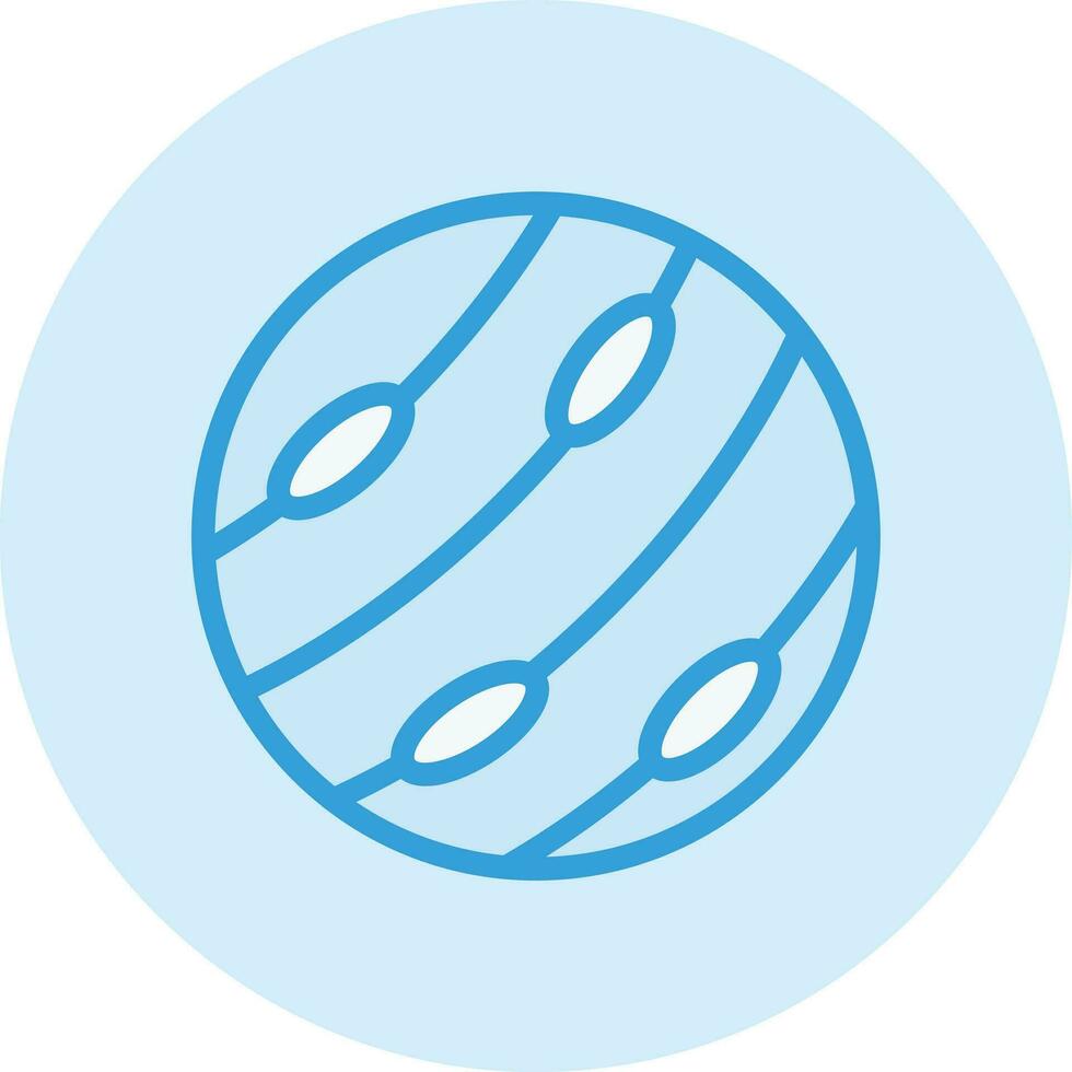 Neptune Vector Icon Design Illustration