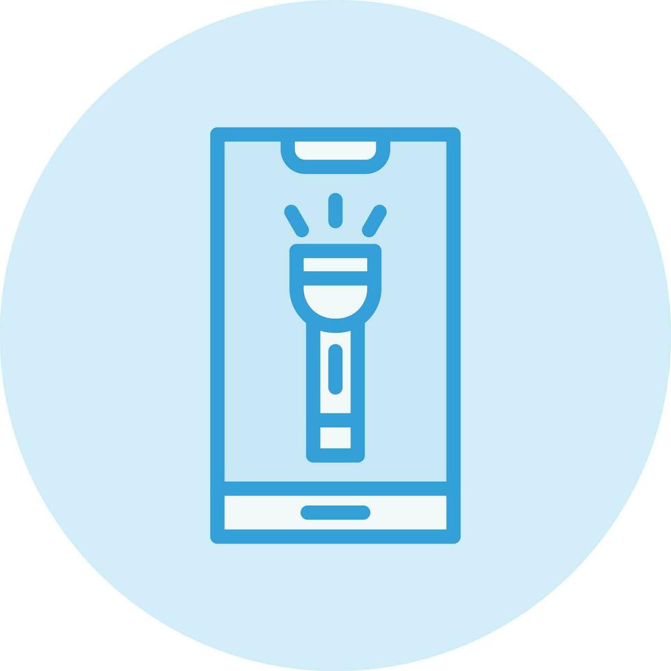 Torch Vector Icon Design Illustration