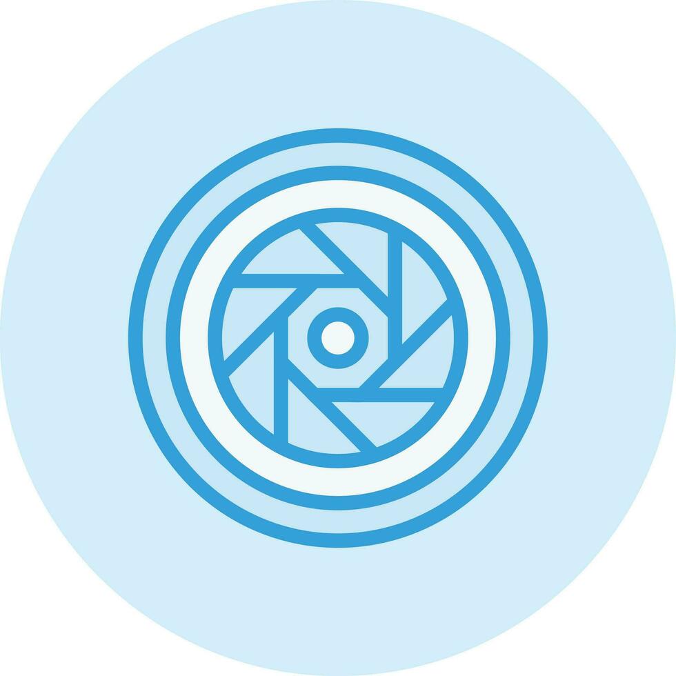 Diafragma Vector Icon Design Illustration