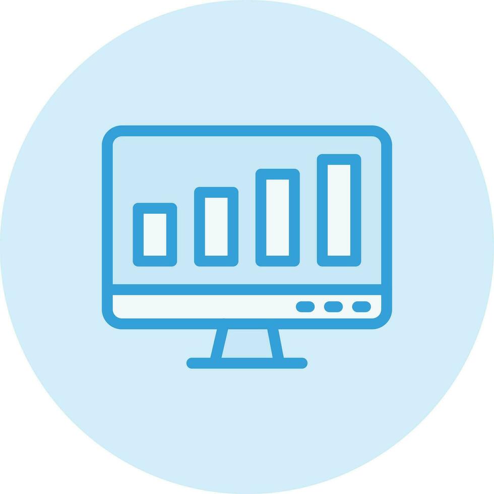 Statistics Vector Icon Design Illustration