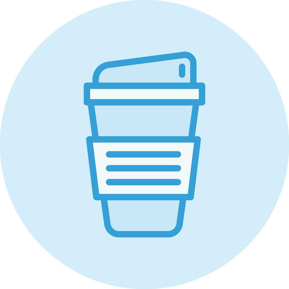 Paper cup Vector Icon Design Illustration