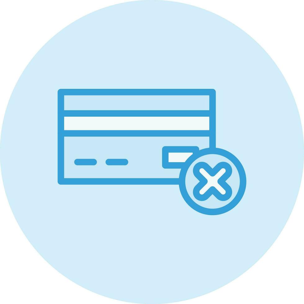 Payment failed Vector Icon Design Illustration