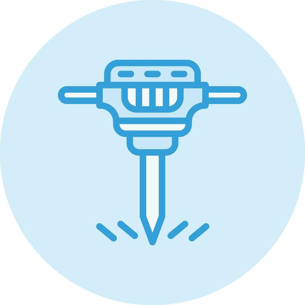 Drilling Vector Icon Design Illustration
