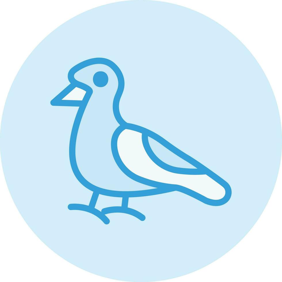 Seagull Vector Icon Design Illustration