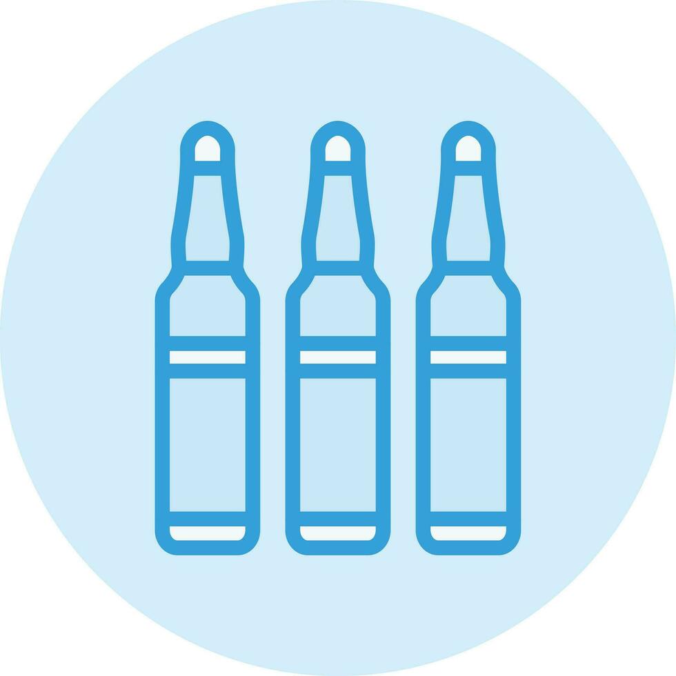 Ampoule Vector Icon Design Illustration