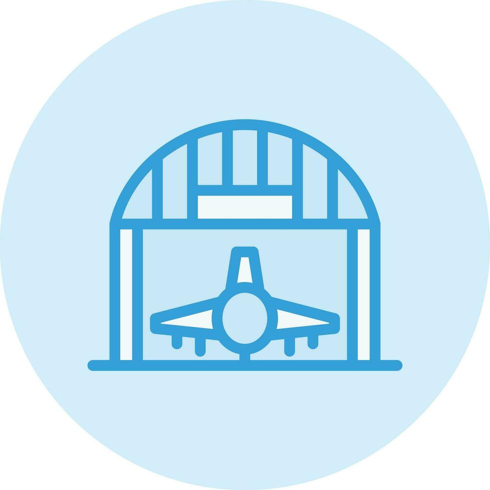 Hangar Vector Icon Design Illustration