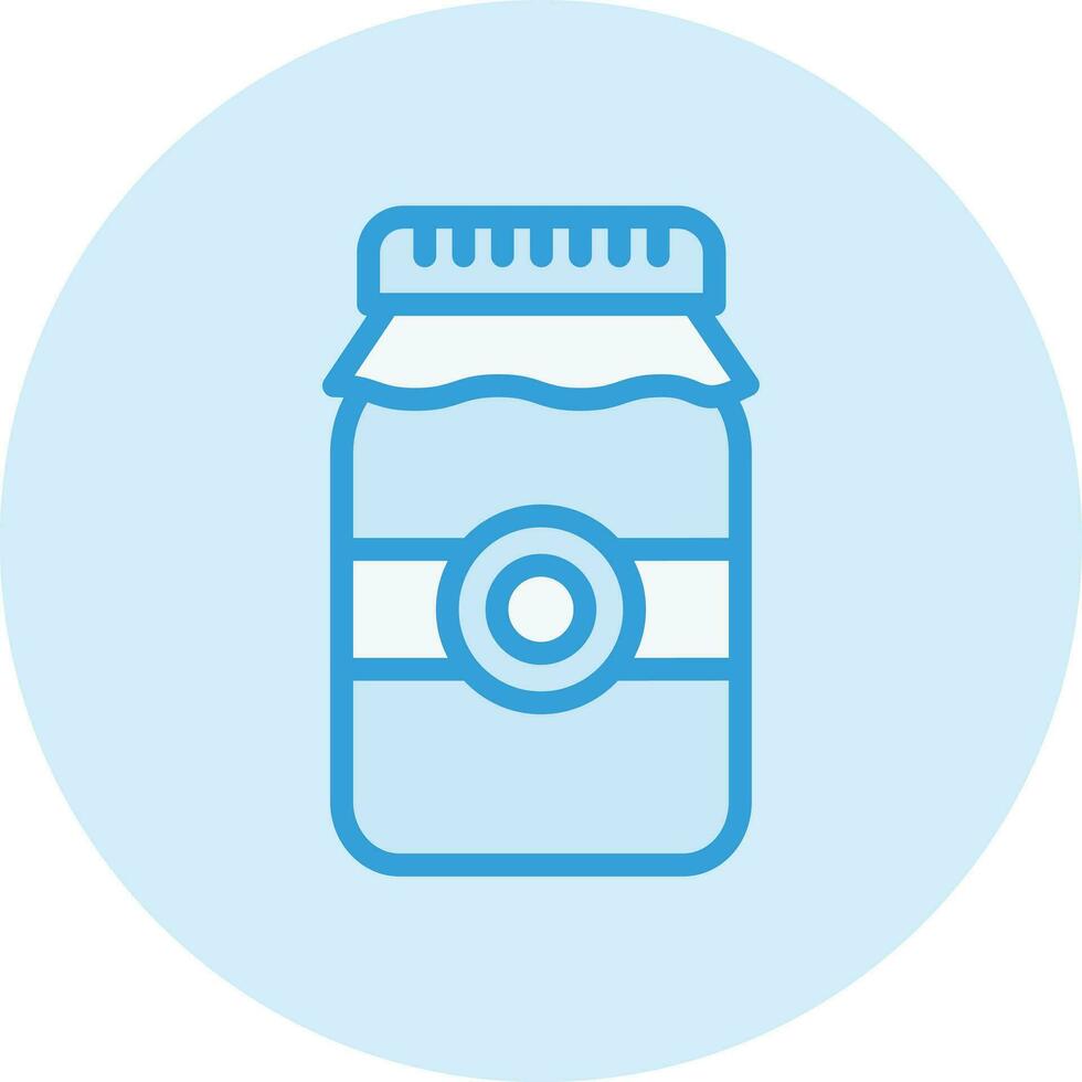 Plastic jar Vector Icon Design Illustration