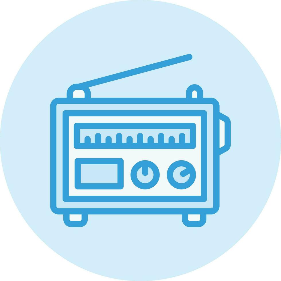Radio Vector Icon Design Illustration