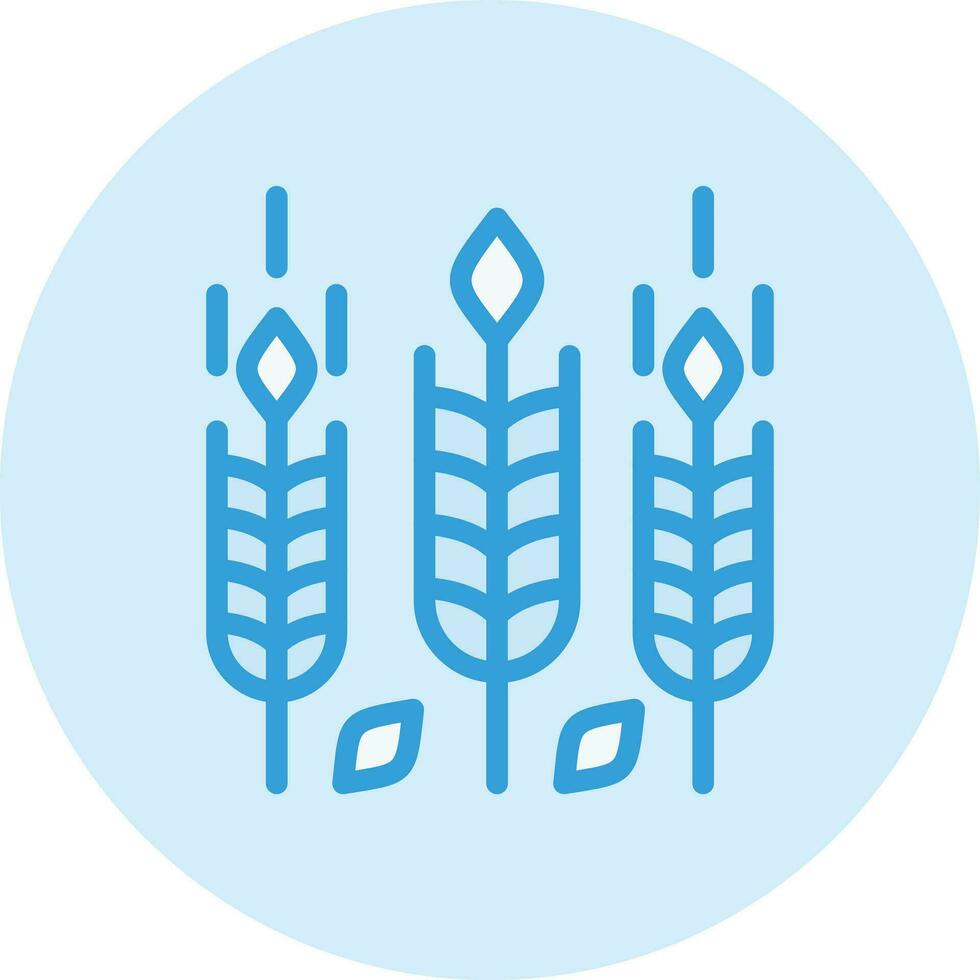 Wheat Vector Icon Design Illustration