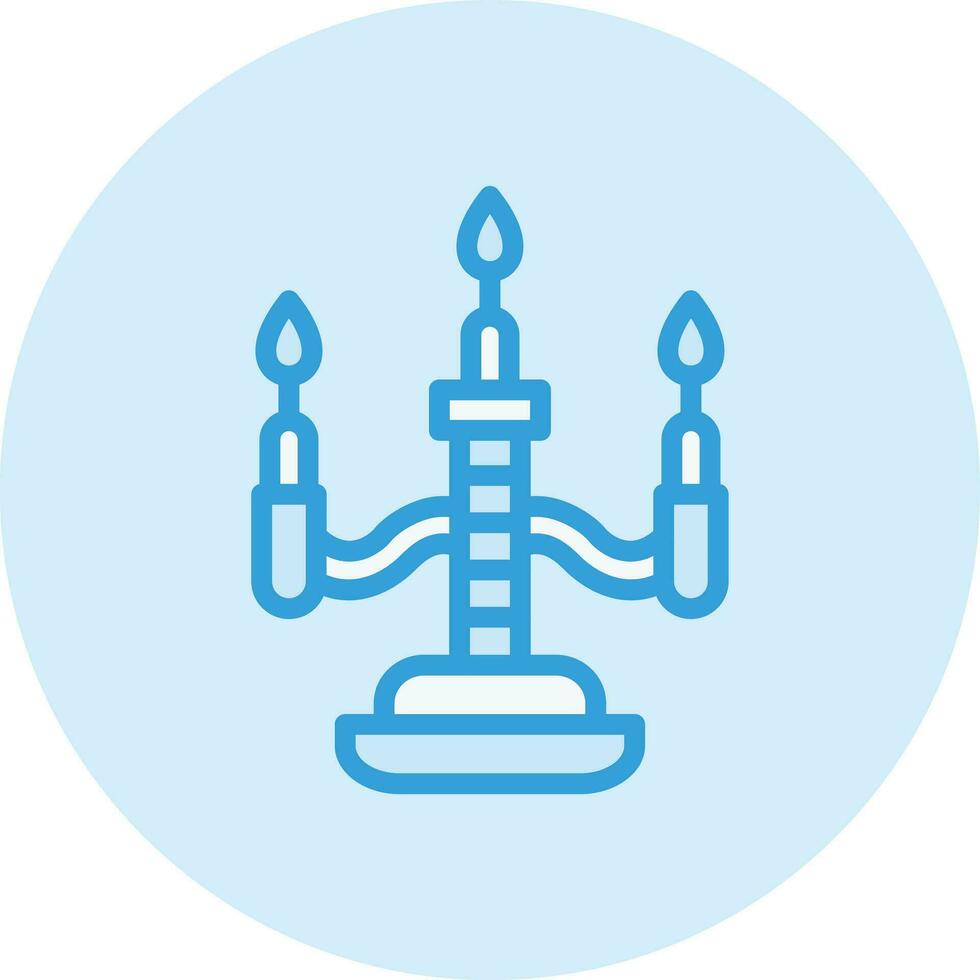 Candle Vector Icon Design Illustration