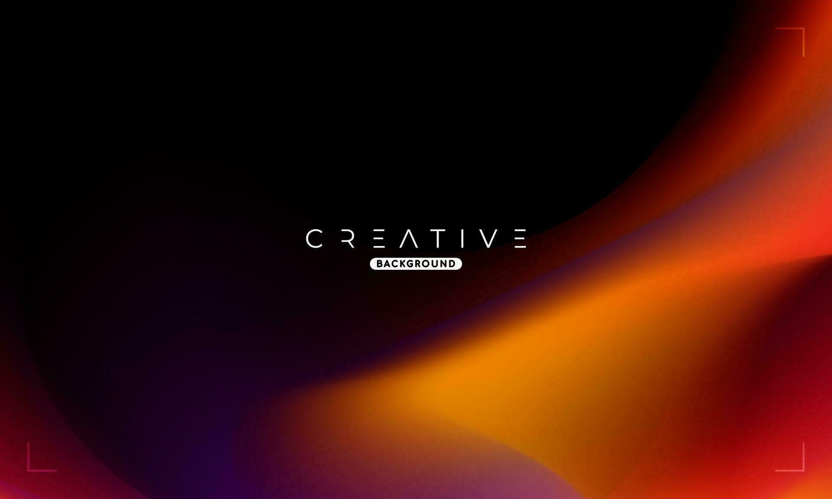 Abstract liquid gradient Background. Black and Orange Fluid Color Gradient. Design Template For ads, Banner, Poster, Cover, Web, Brochure, Wallpaper, and flyer. Vector. vector