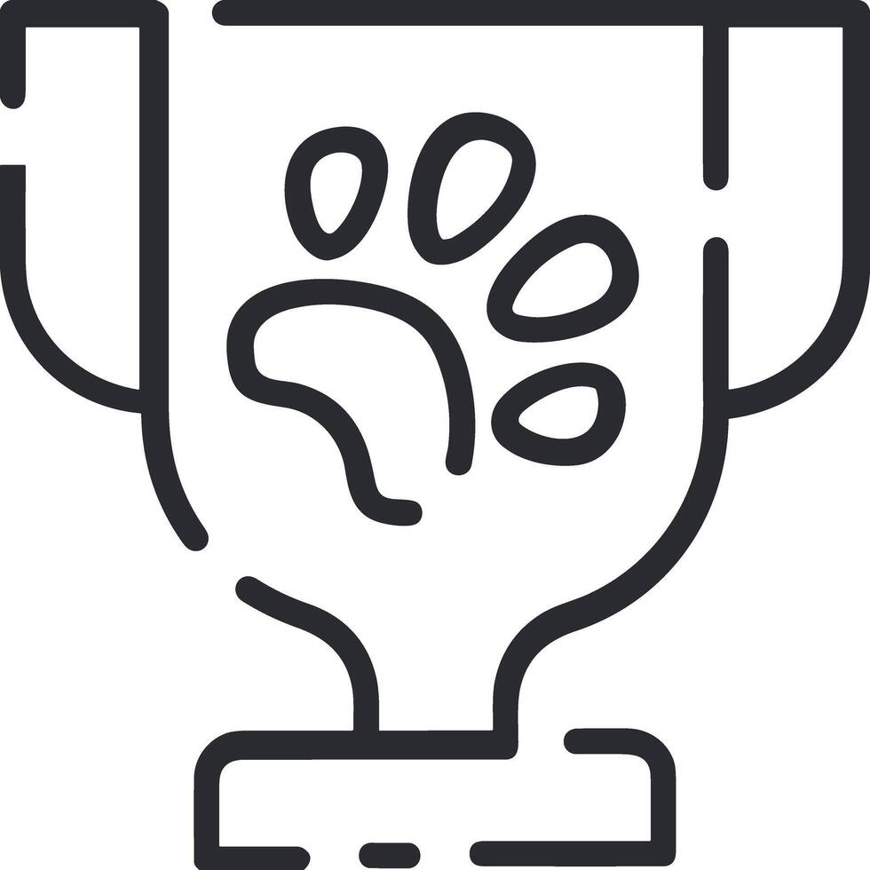 Winner success icon symbol vector image. Illustration of trophy award champion win championship bedge design image