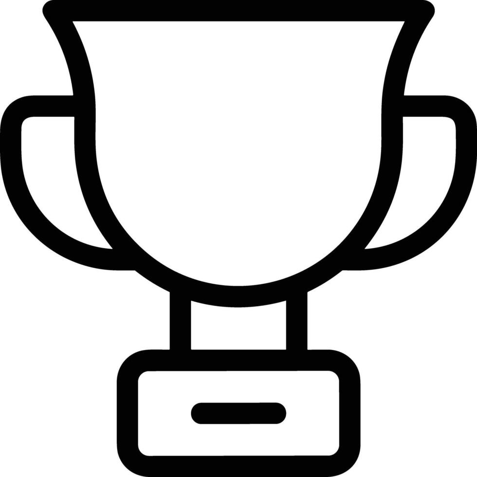 Winner success icon symbol vector image. Illustration of trophy award champion win championship bedge design image