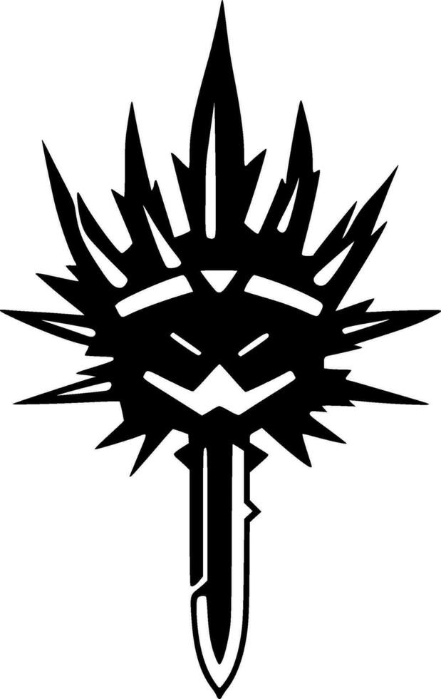 espada - alto calidad vector logo - vector ilustración ideal para camiseta gráfico