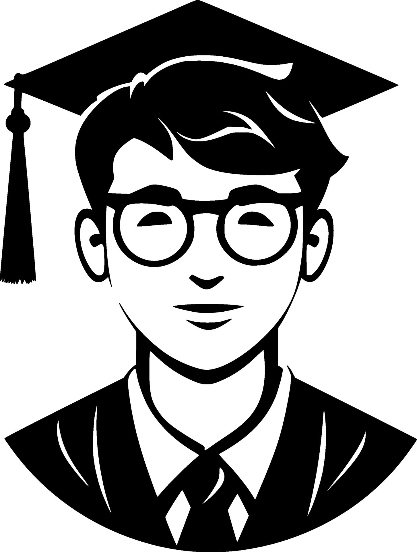Grade, Black and White Vector illustration 35957222 Vector Art at Vecteezy