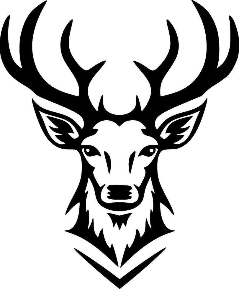 Dear, Minimalist and Simple Silhouette - Vector illustration