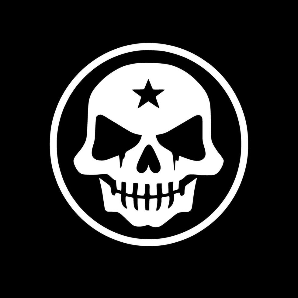 Halloween - Black and White Isolated Icon - Vector illustration