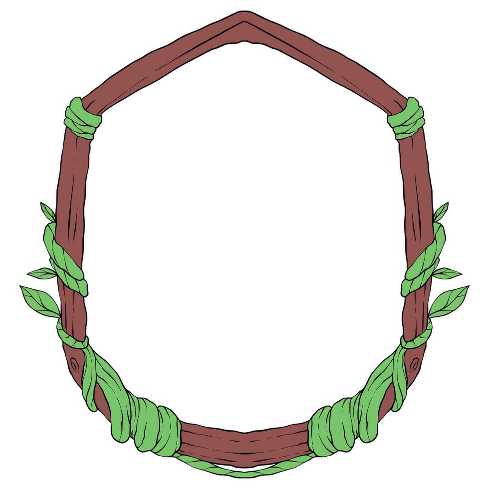 Frame Border Ornamental Design vector