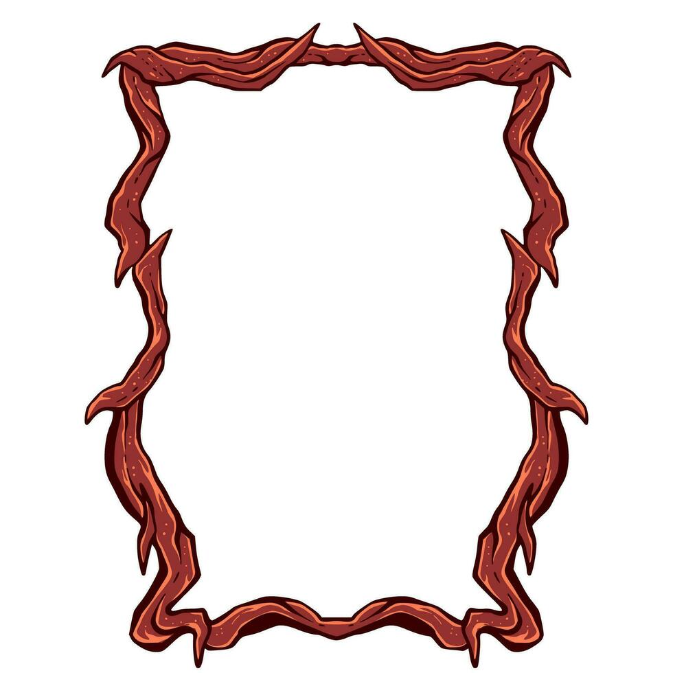 Frames Rooted Bordered Design vector