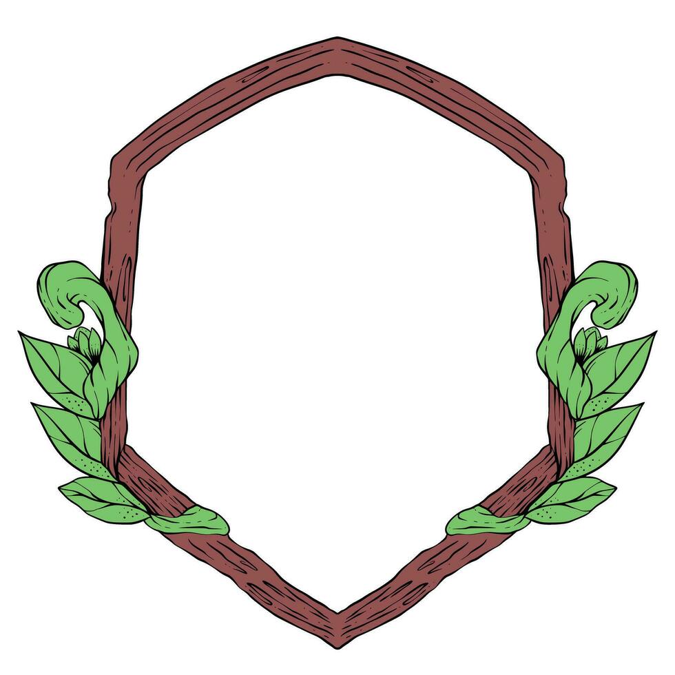 Frame Border Ornamental Design vector
