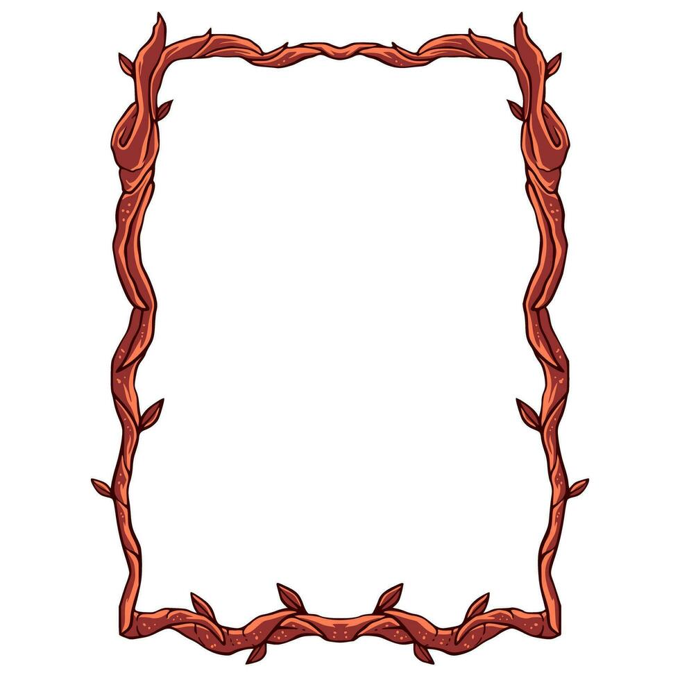 Frames Rooted Bordered Design vector