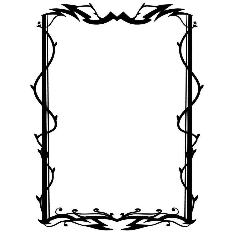 Frames Ornamental Illustration Design Vector Art