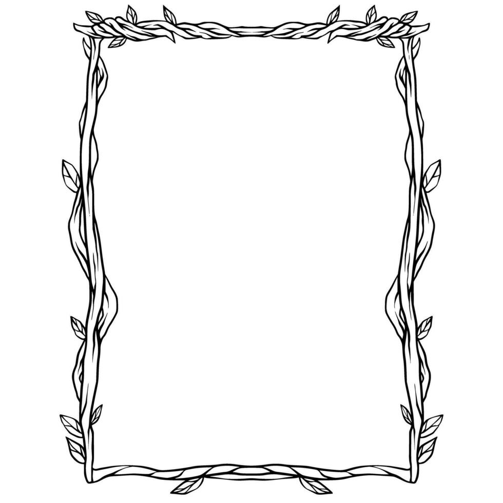 Frame Border Ornamental Design vector