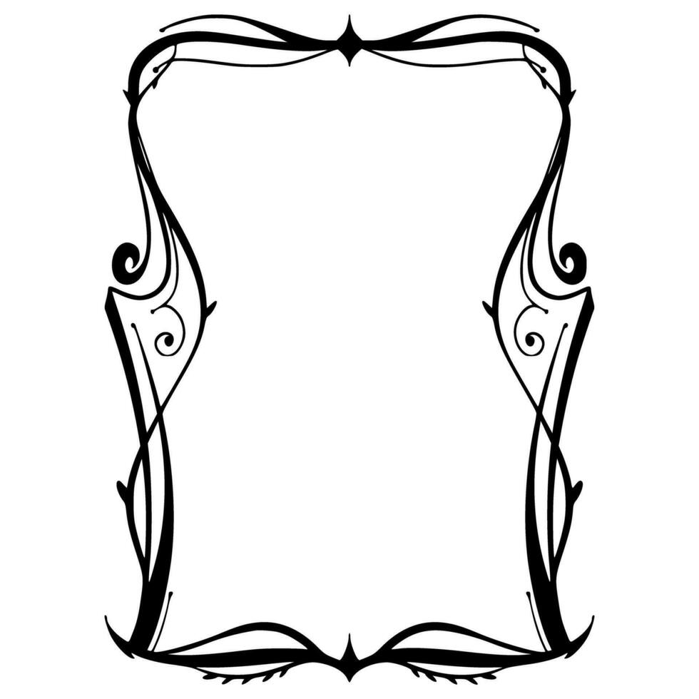 Frames Ornamental Illustration Design Vector Art