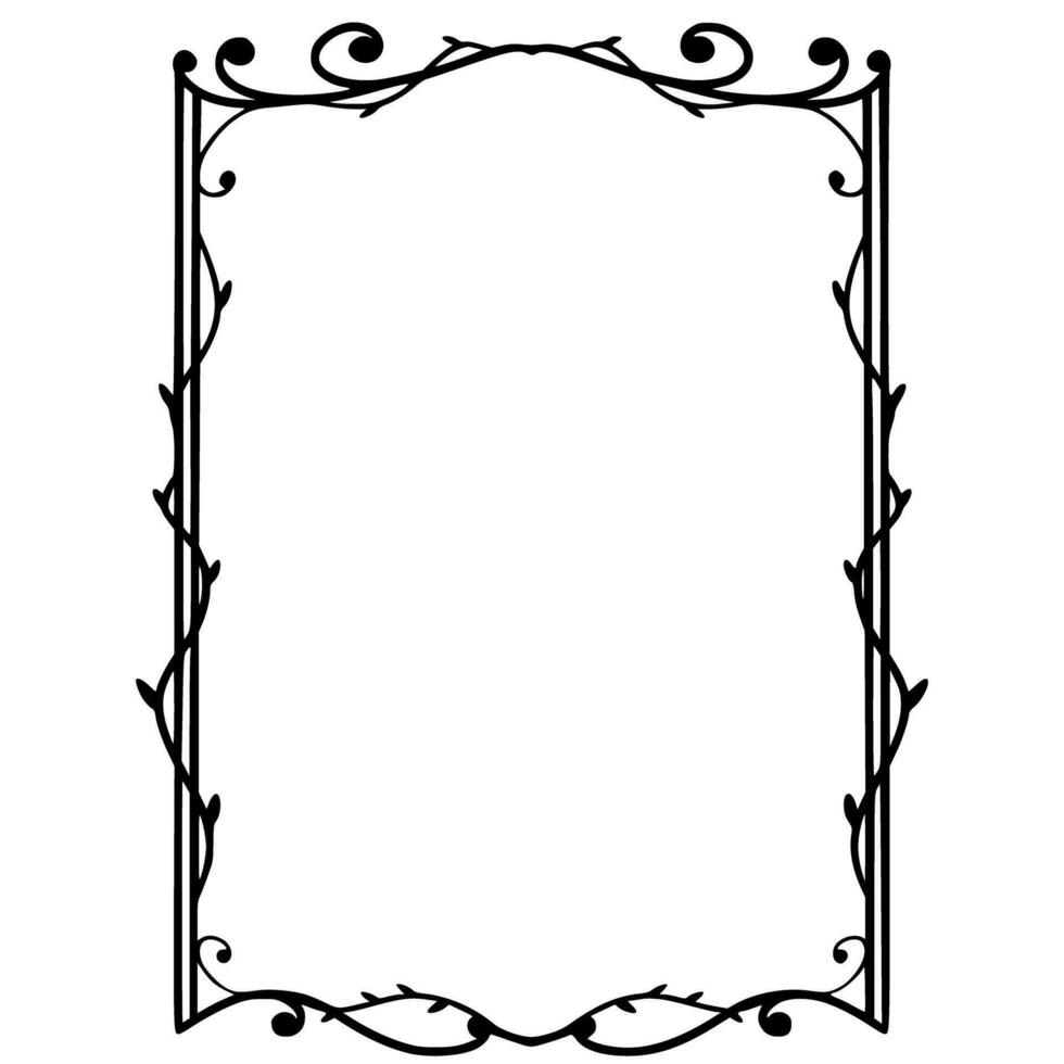 Frames Ornamental Illustration Design Vector Art