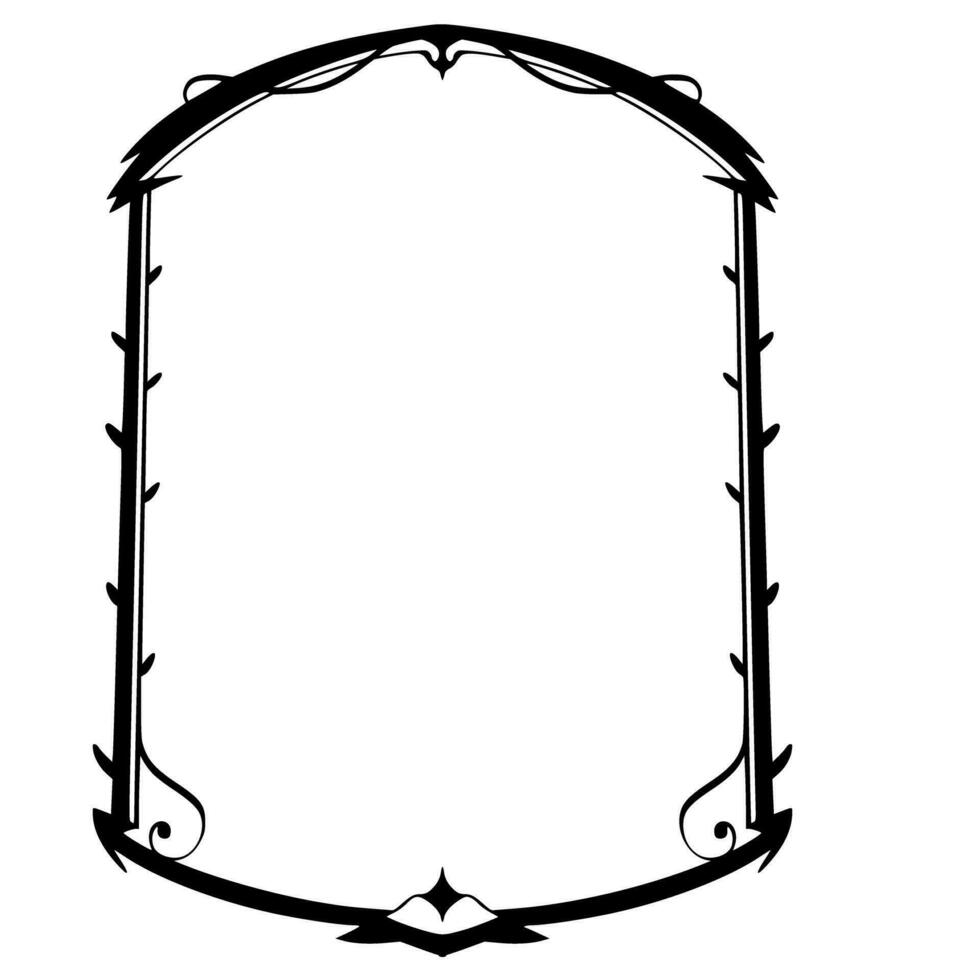 Frames Ornamental Illustration Design Vector Art