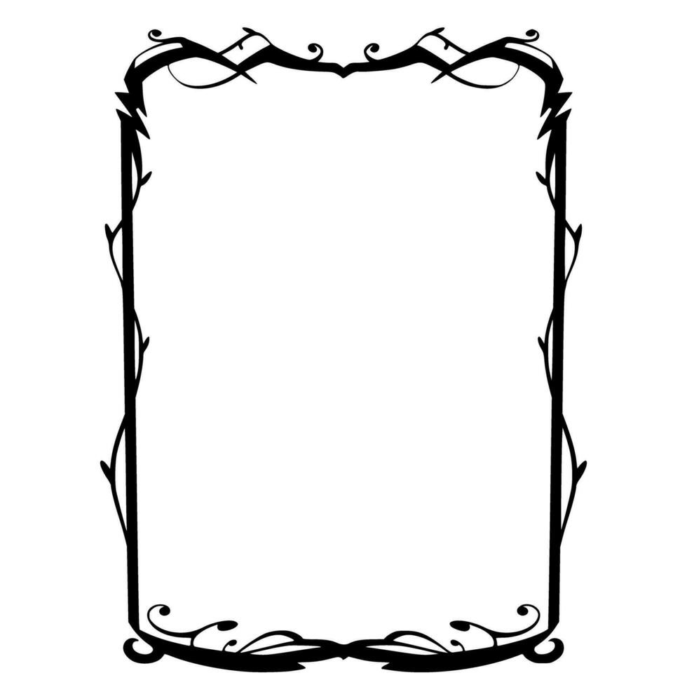 Frames Ornamental Illustration Design Vector Art