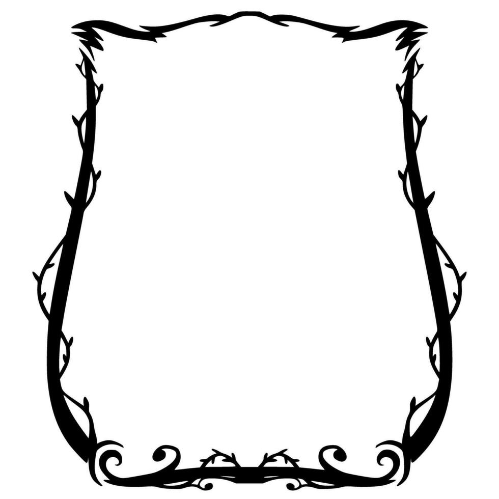 Frames Ornamental Illustration Design Vector Art