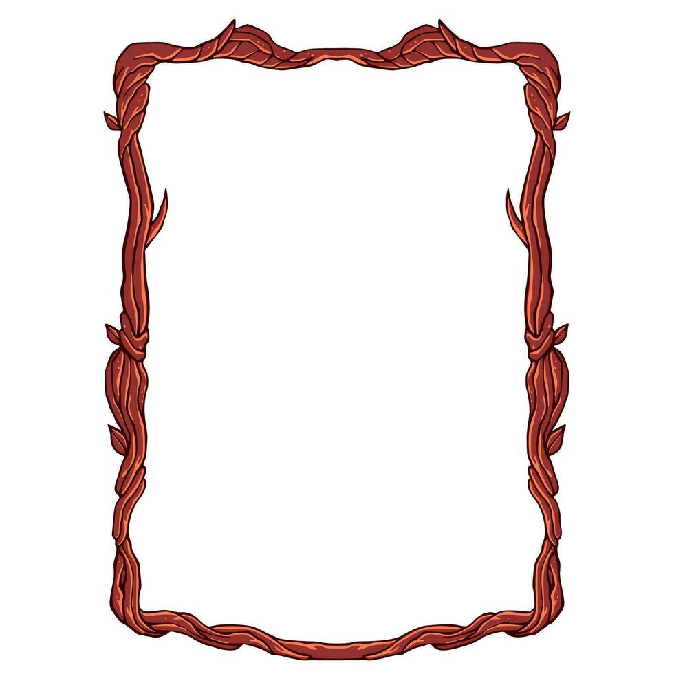 Frames Rooted Bordered Design vector